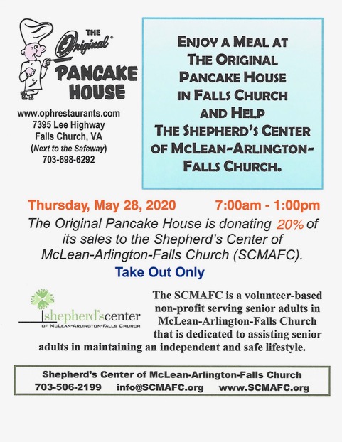 pancake house event flyer 2020 scmafc